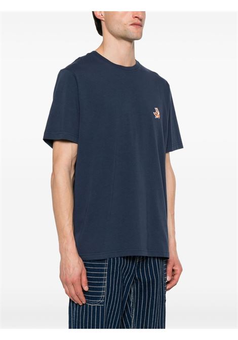 speedy fox patch man navy MAISON KITSUNÉ | MM00125KJ0008P476